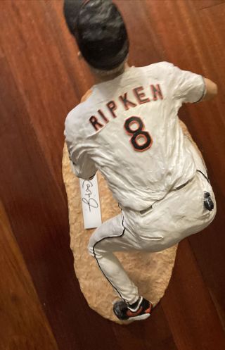 Rare Cal Ripken Signed Statue Jsa 1/1 ? Baltimore Orioles Baseball