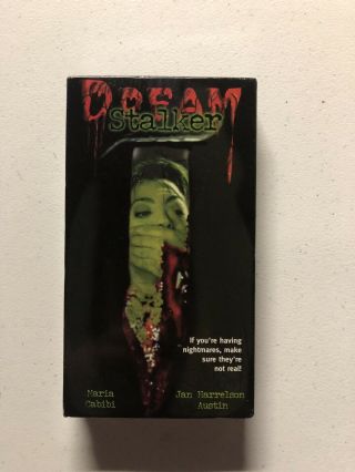 Dream Stalker Vhs Rare Horror 90s Regional Sov Slasher Obscure Htf