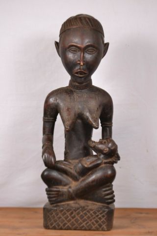 African Tribal Art,  Rare Yombe Statue From Democraric Republic Of Congo