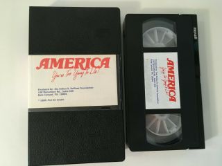 America You ' re Too Young To Die Arthur S.  DeMoss Foundation 1986 VHS Rare 3
