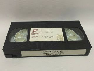 Letters To Cleo Awake Trt Producers Post Music Demo Vhs Video Tape Rare