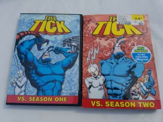 The Tick Vs.  Season 1 And 2 Dvd Disc Set Rare Oop