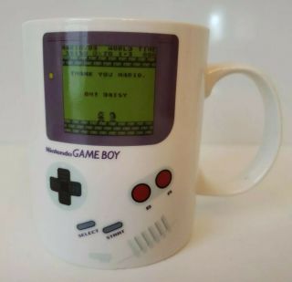 Official Nintendo Game Boy Heat Change Mug Coffee/tea Paladone 2 Sided Rare