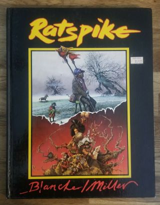 Rare Ratspike Graphic Novel Gw Books 1989 John Blanche And Ian Miller