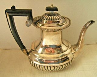 Old Silverplate Coffee Pot Very Well Made English