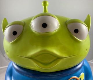 Toy Story Space Alien Cookie Jar - - Rare