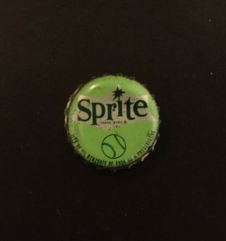 1968 SPRITE Coke WILLIE MAYS San Francisco Giants Bottle Cap Rare 2