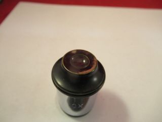 Antique Brass Bausch Lomb Eyepiece 10x Opt Microscope Part As Pictured &q5 - A - 58