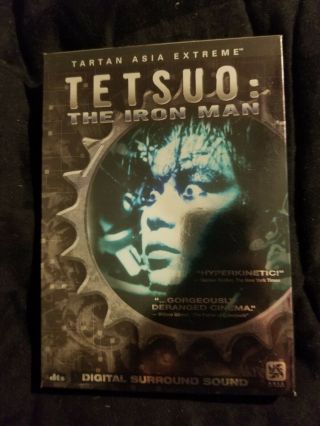 Tetsuo: The Iron Man (dvd,  2006) Rare Oop