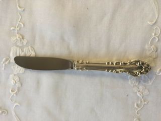 Spanish Baroque By Reed And Barton Sterling Silver Butter Spreader Modern 6 - 1/2”