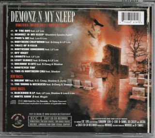 Woodie - Demonz - N - My Sleep 2004 Collector ' s Edition B - Dawg VERY RARE 3