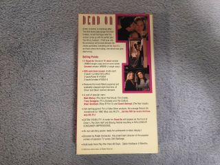 Dead On (1994) - VHS - Thriller - Matt McCoy - Shari Shattuck - Promo / Screener - RARE 2