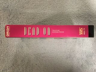 Dead On (1994) - VHS - Thriller - Matt McCoy - Shari Shattuck - Promo / Screener - RARE 3