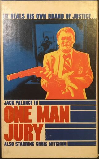 One Man Jury (betamax - 1978) Jack Palance (oop Rare) Vigilante Beta