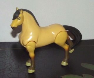 2002 Spirit Horse Stallion Of The Cimarron Burger King Toy Figure Tan Rare