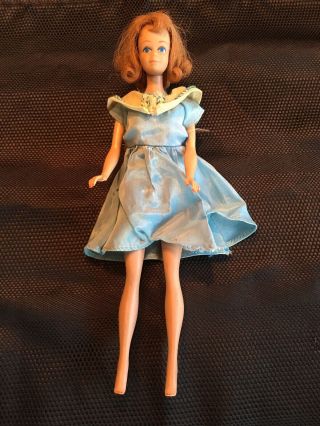 Vintage Early 1960’s Barbie Doll Red Hair Blue Eyes Mattel Stamped