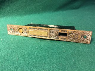 Sargent & Co Eastlake Victorian Pocket Door Lock Receiver