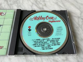 Motley Crue Dr.  Feelgood CD 1989 Elektra 9 60829 - 2 Nikki Sixx RARE OOP 2