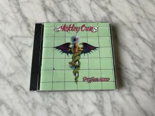 Motley Crue Dr.  Feelgood CD 1989 Elektra 9 60829 - 2 Nikki Sixx RARE OOP 3