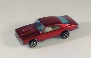 Hot Wheels 1967 Red Custom Barracuda Red Line Hk Very Rare &