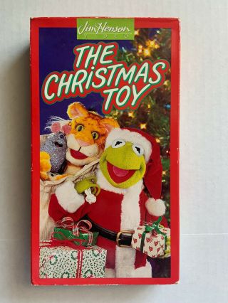The Christmas Toy (vhs,  1993) Jim Henson,  Rare Muppets,  Holiday,  Puppets