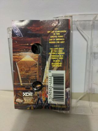 Iron Maiden Somewhere In Time 1986 Cassette Tape Vintage RARE 3