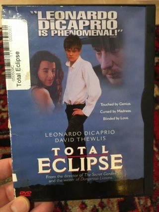 Total Eclipse (dvd) Rare/oop Leonardo Dicaprio Lgbtq