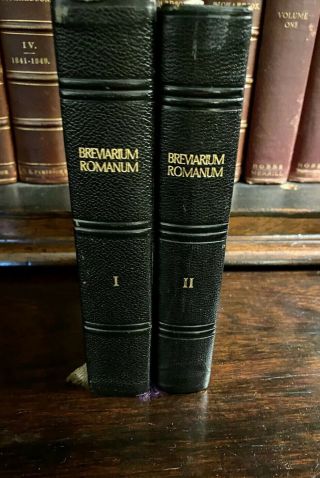 Rare Breviarium Romanum,  2 Volumes