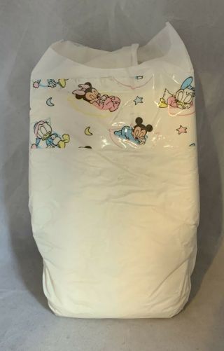 Vintage Disposable Pampers Diaper Baby Minnie Mickey Mouse Newborn Reborn Doll