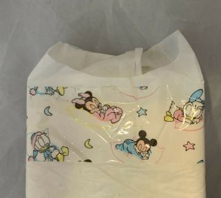 Vintage Disposable Pampers Diaper Baby Minnie Mickey Mouse Newborn Reborn Doll 2