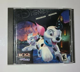 Disney 102 Dalmatians Puppies To The Rescue Pc Cd - Rom Game For Windows Pc Rare