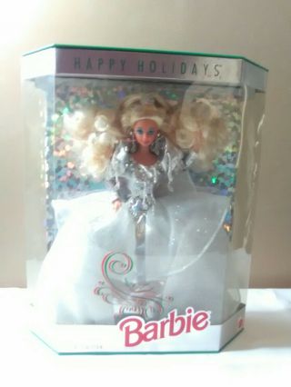 Mattel Vintage 1992 Barbie Happy Holidays Special Edition Collectable.