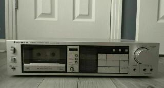Vintage Kenwood KX 90R Stereo Cassette Deck in Rare 2
