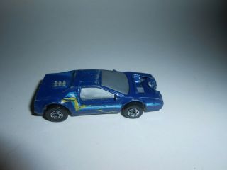 Vtg 1983 Mattel Hot Wheels Crack Ups Smash Mobile Blue Car Hong Kong Rare
