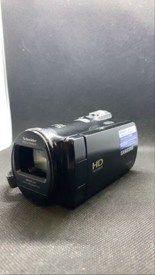 Dt Samsung Camcorder 52x Optical Zoom Hd Cmos Sensor Hmx - F80 Schneider Lens Rare