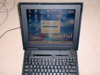 IBM ThinkPad A20m Laptop with Windows 95 Installed,  Built - in Floppy Drive,  Rare 3