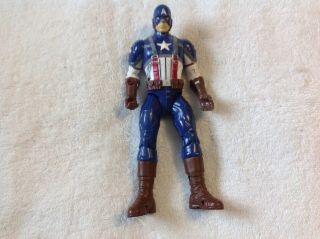 Rare Marvel Captain America Talking Action Figure 10 " Size Toy Hasbro