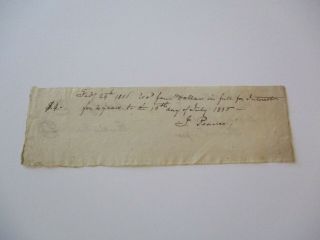 Antique Famous Autograph Museum Quality 18th Century Mystery Items Cooper Browne