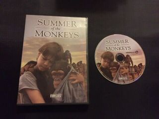 Summer Of The Monkeys (dvd) Feature Films For Families Rare,  Oop
