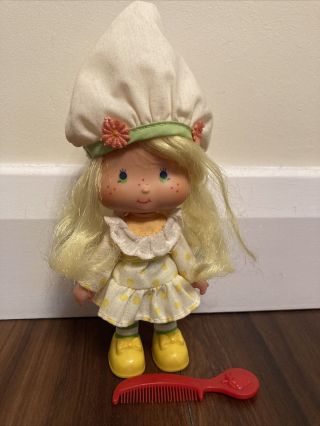 Vintage Kenner 1980s Lemon Meringue Doll (strawberry Shortcake)