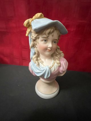Victorian Female Bust Figurine Vintage?