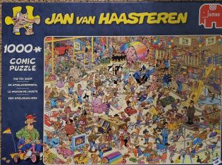 Jan Van Haasteren Rare 1000pcs Puzzle The Toy Shop 19073