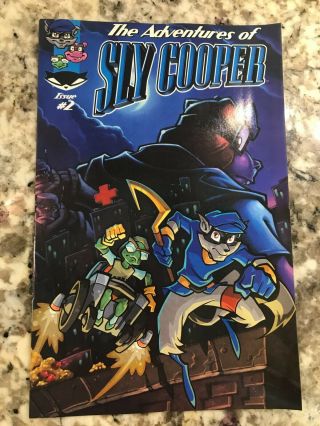 The Adventures Of Sly Cooper 2 Nm Rare Comic Htf