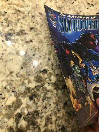 The Adventures of Sly Cooper 2 NM Rare Comic HTF 2