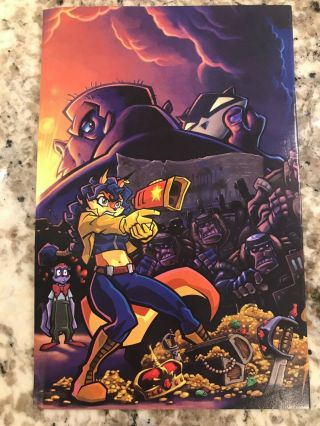 The Adventures of Sly Cooper 2 NM Rare Comic HTF 3