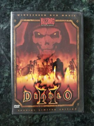 Diablo 2 Ii Special Limited Edition Widescreen Dvd Movie - Rare - Complete