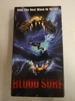 Blood Surf Vhs Horror Rare Hollywood Video