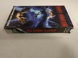 Blood Surf VHS Horror RARE HOLLYWOOD VIDEO 3