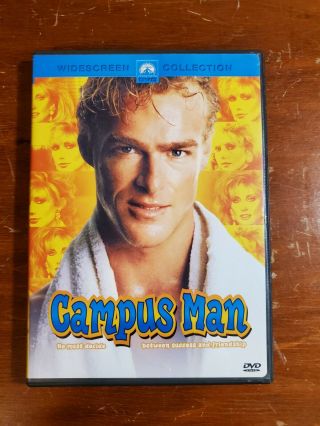 Campus Man (dvd,  2003) John Dye,  Morgan Fairchild Rare Oop Comedy