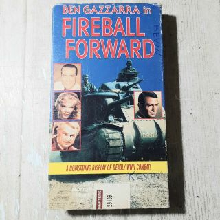 Fireball Forward Vhs World War Ii Film Rare 100 Min In Color General Patton